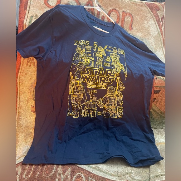 Star Wars Bounty Hunters T-shirt Funko Size Lg Smuggler’s Bounty - Picture 2 of 6